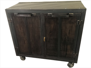 Mobile Storage Cabinet - Front View