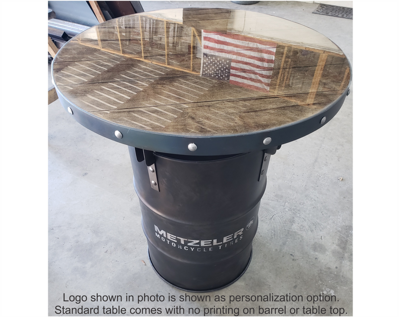 55 Gallon Drum Bar Table | Pang-industriya55 Gallon Drum Bar Table | Pang-industriya  