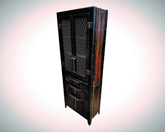 #060 - Industrial Storage Locker • Reclaimed Wood and Steel