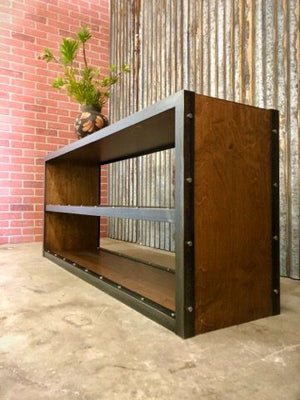 #022 - Modern Industrial Bookcase