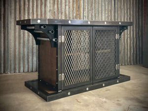 #048 - Industrial TV and Media Cabinet