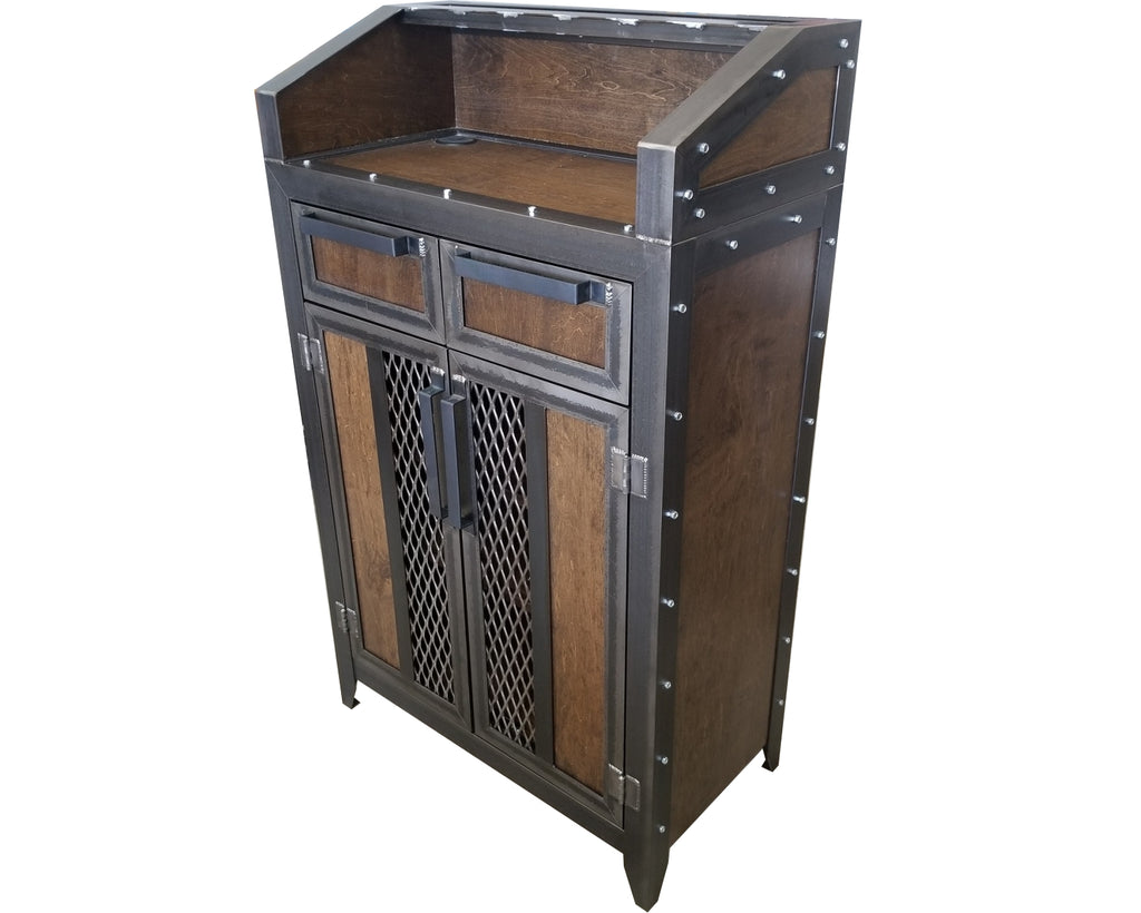 Industrial Podium, Host Stand, Free Standing Bar