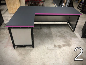 TEST #500 - Special Desk with drawers and Trim